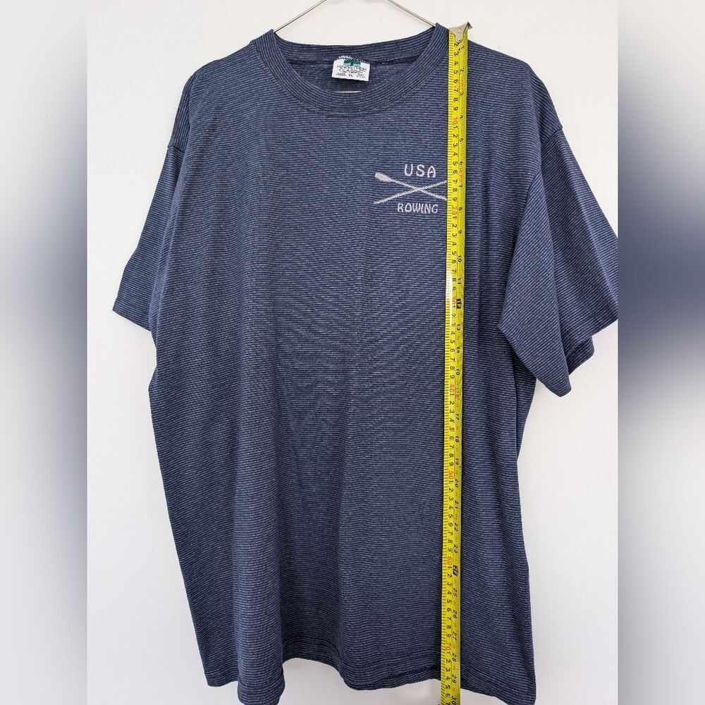 Vintage Single Stitch Kingstree Classic USA Rowing Embroidery Short Sleeve Sz XL - Picture 14 of 15
